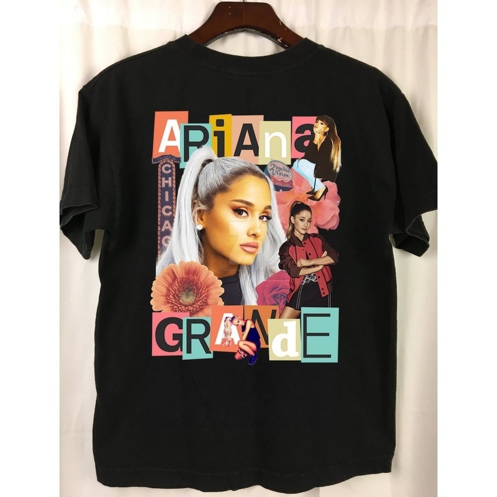 Ariana Grande Vintage 90s T Shirt,  Ariana Grande Positions Tour Tee Shirt